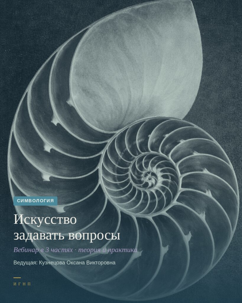 Искусство задавать вопросы. Цикл вебинаров для психологов и психотерапевтов